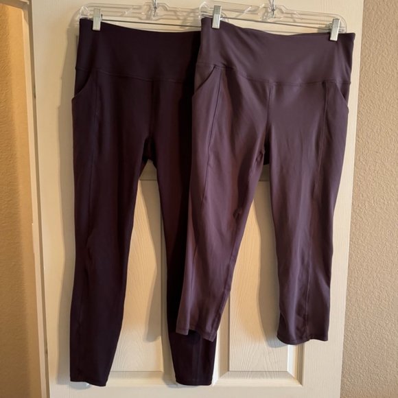 Bundle of 2 RBX Ladies Activewear Leggings - Picture 1 of 16